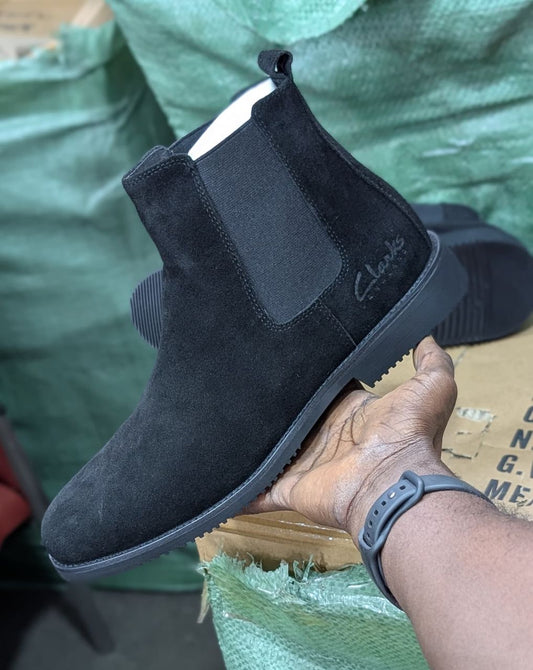 Classic Clarks men's shoes featuring premium leather, cushioned soles, and timeless design ideal for everyday comfort and style.